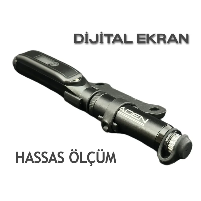 Alternative view of Dijital Basınç Göstergeli Bisiklet Pompa 160 PSI | 11 Bar, 135 g